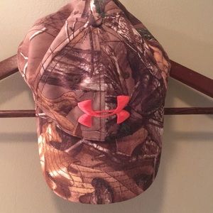 Under Armour Camo Cap for Ladies - Realtree/Pink